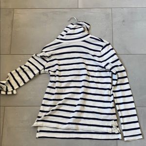Madewell striped turtle neck shirt